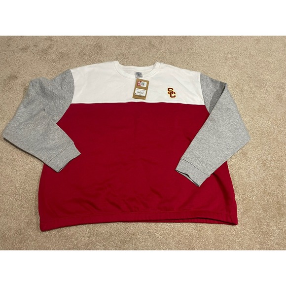NEW With Tags Rivalry Threads Women's  XL University Of Southern Cali Crewneck - Picture 1 of 10